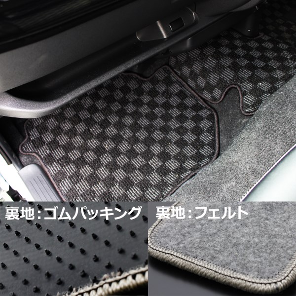 Floor mat for K-car