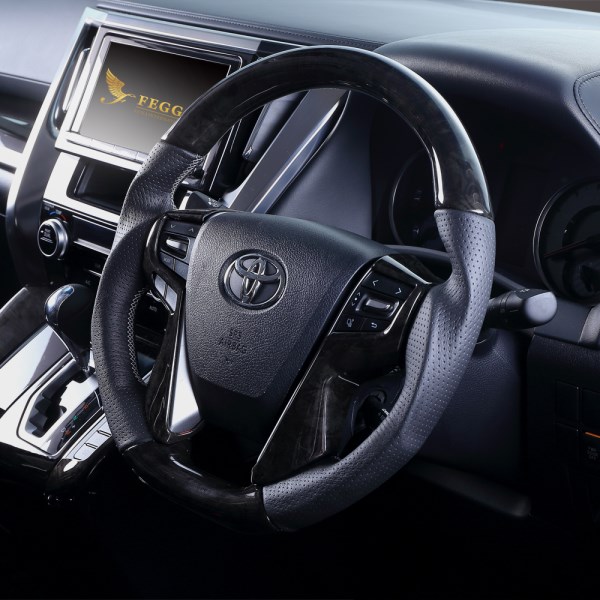 TOYOTA | ALPHARD | 30系 | Top grade wood & leather steering | ルナ ...