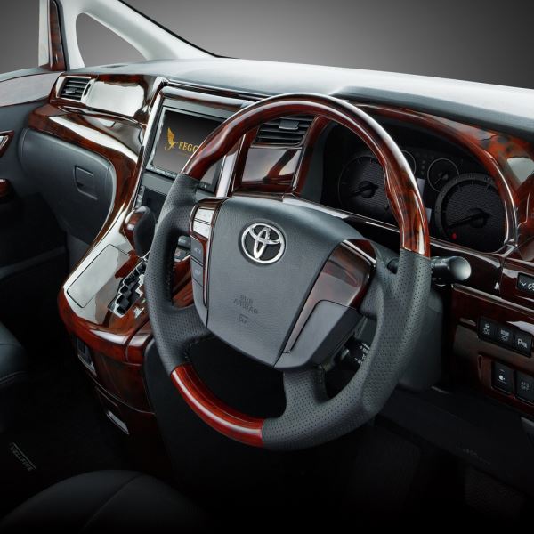 TOYOTA | VELLFIRE | 20系 | High grade wood & leather steering