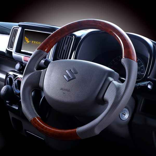 Suzuki Every Van Da17v High Grade Wood Leather Steering ルナインターナショナル 公式サイト