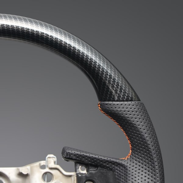 High grade wood & leather steering