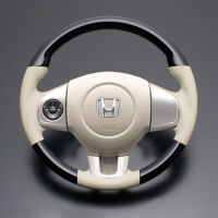 HONDA | N-BOX SLASH | JF1/JF2 | High grade wood & leather steering