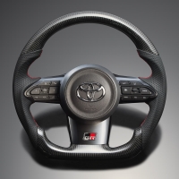 TOYOTA | GR YARiS | 10系 | Top-grade Real Carbon D-shaped Steering