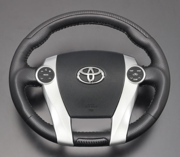 TOYOTA | PRIUS ALPHA | 40系 | High grade wood & leather steering 