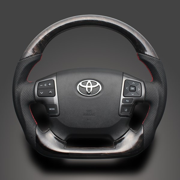 マホガニー×ダークグレーレザー