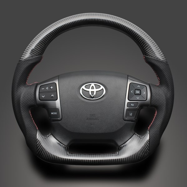 リアルカーボン×ダークグレーレザー