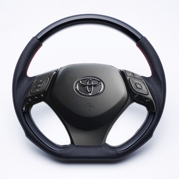 TOYOTA | C-HR | ZYX10/NGX50 | High grade wood & leather steering