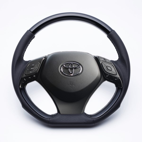 TOYOTA | C-HR | ZYX10/NGX50 | High grade wood & leather steering